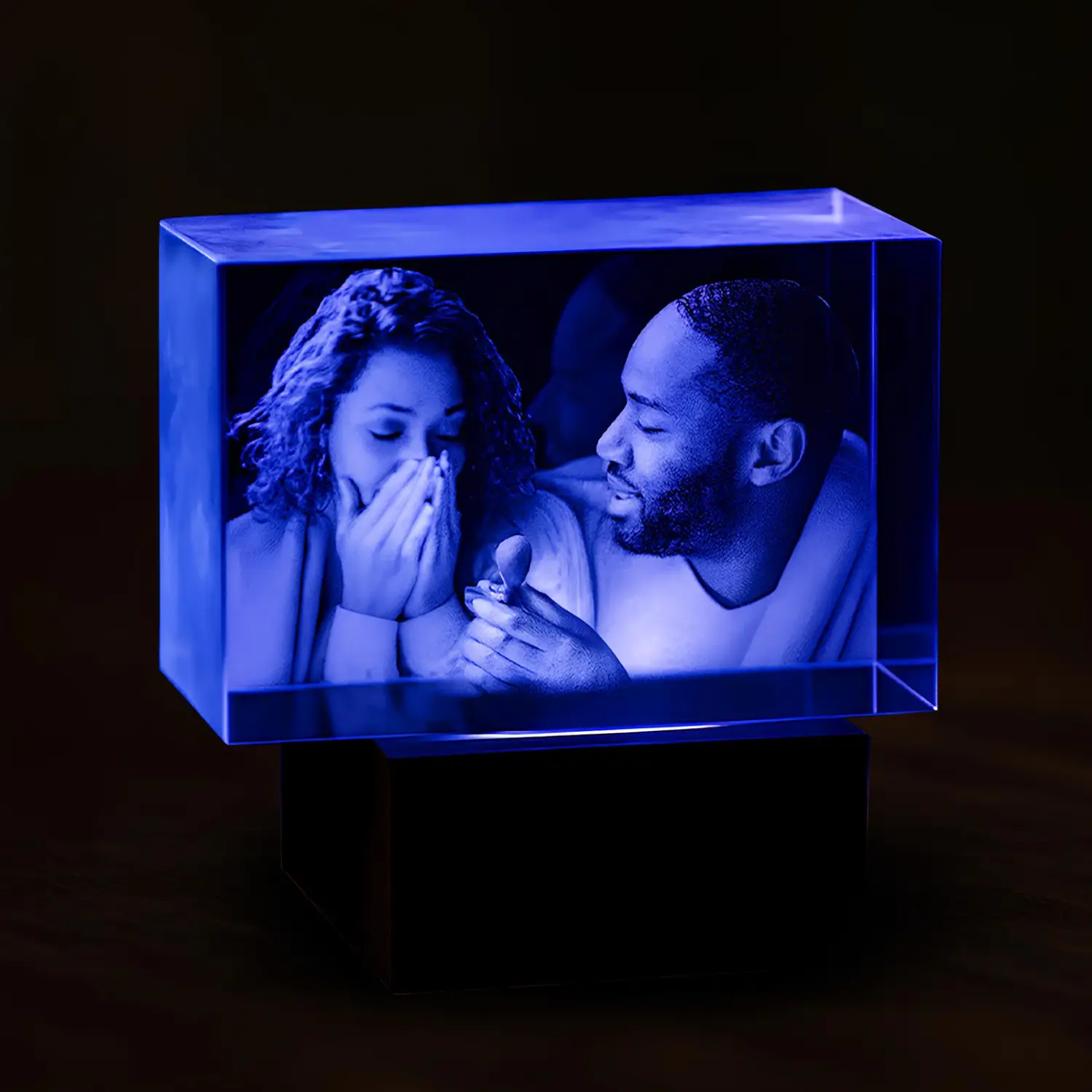 Alt 3d crystals | rectangle crystal horizontal