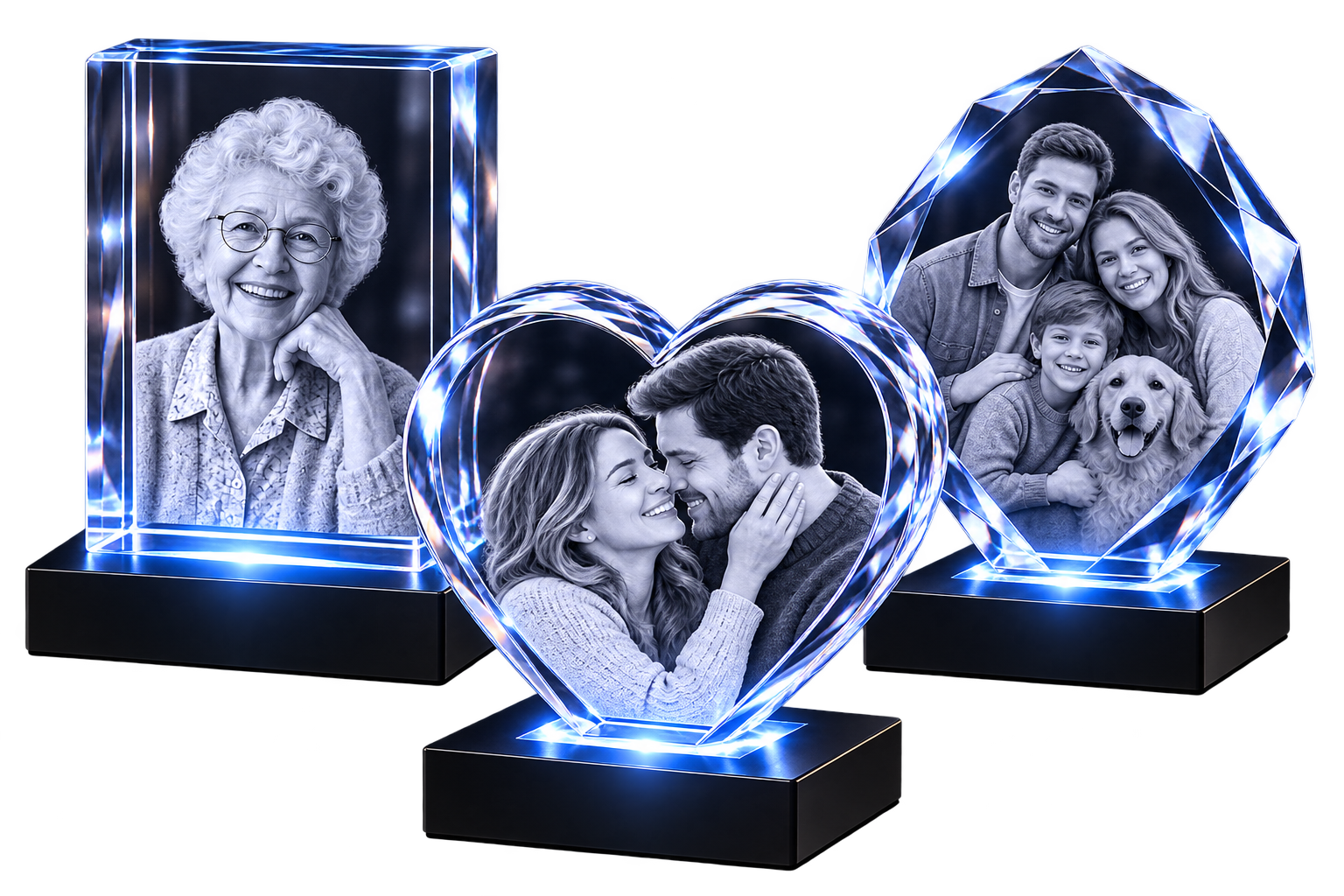 Personalized 3D crystal gifts
